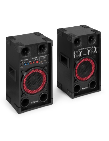 SPK-108 JUEGO DE ALTAVOCES ACTIVOS PA 8" BT