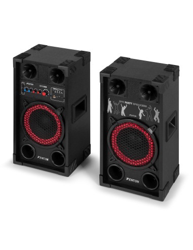SPK-108 JUEGO DE ALTAVOCES ACTIVOS PA 8" BT