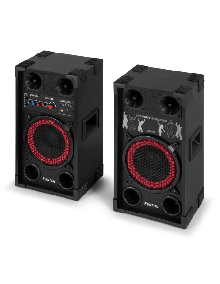 SPK-108 JUEGO DE ALTAVOCES ACTIVOS PA 8" BT