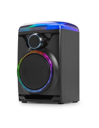 TRACK 2.0 JUEGO DE ALTAVOCES AMPLIFICADOS CON LED NEGRO