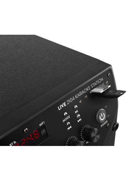 LIVE2104 KARAOKE STATION SOBRE RUEDAS 2X 10”
