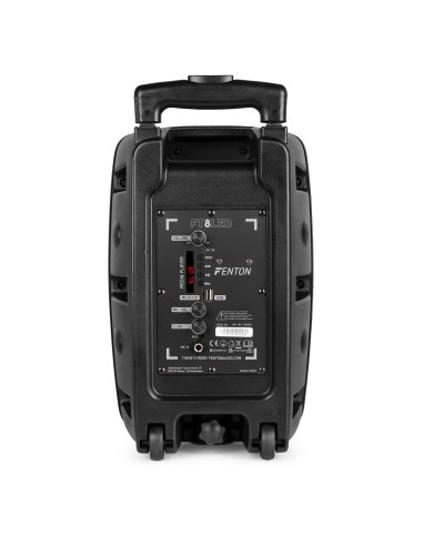 FT8LED-MK2 SISTEMA PORTÁTIL DE SONIDO 8"