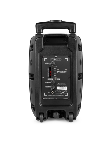 FT8LED-MK2 SISTEMA PORTÁTIL DE SONIDO 8"