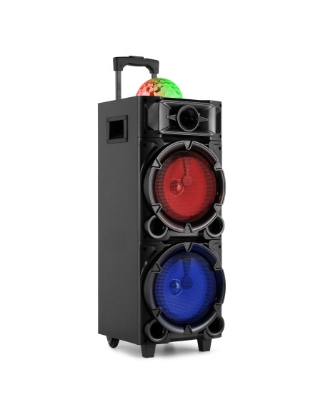 ESTACIÓN KARAOKE LIVE290 CON SHOW DE LUCES 2X 8”