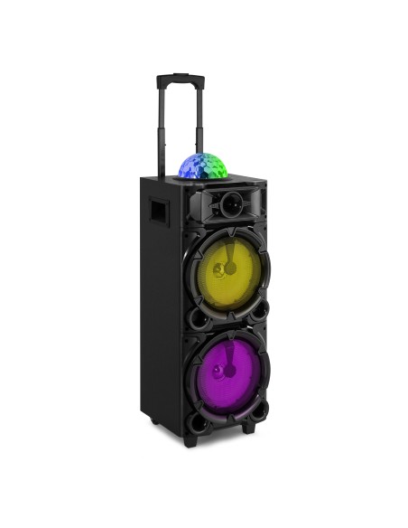 ESTACIÓN KARAOKE LIVE290 CON SHOW DE LUCES 2X 8”