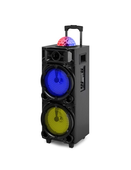 ESTACIÓN KARAOKE LIVE290 CON SHOW DE LUCES 2X 8”