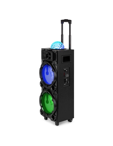 ESTACIÓN KARAOKE LIVE290 CON SHOW DE LUCES 2X 8”