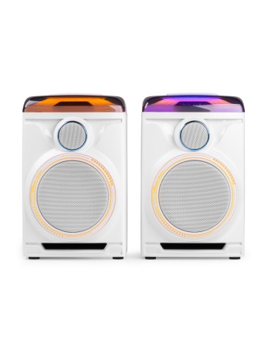 TRACK 2.0 JUEGO DE ALTAVOCES AMPLIFICADOS CON LED BLANCO