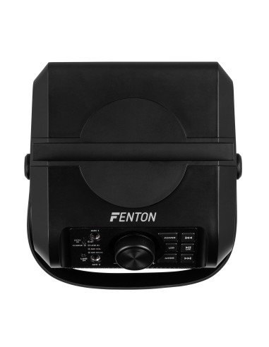 KAR50B ALTAVOZ KARAOKE CON EFECTO DE LUZ LED NEGRO