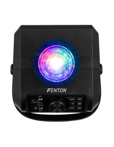 KAR55B ALTAVOZ KARAOKE CON LED JELLY BALL NEGRO