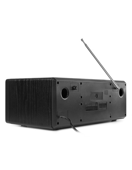 PRATO SISTEMA MUSICAL TODO-EN-UNO CD/DAB+ NEGRO