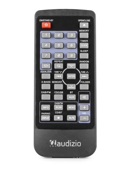 PRATO SISTEMA MUSICAL TODO-EN-UNO CD/DAB+ NEGRO