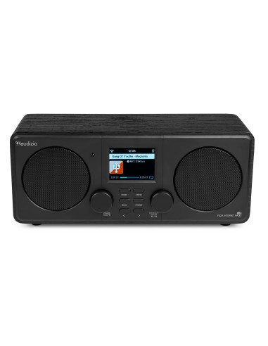 FOZA RADIO WIFI INTERNET ESTÉREO CON DAB + NEGRO