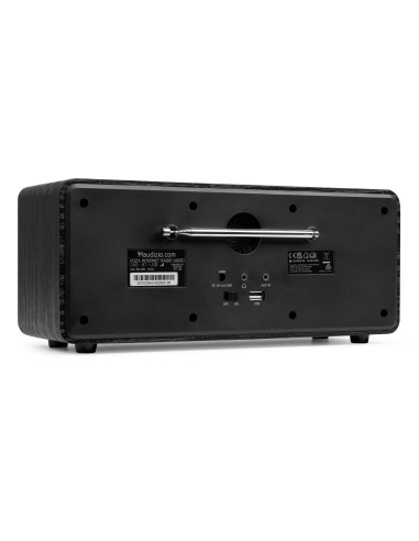 FOZA RADIO WIFI INTERNET ESTÉREO CON DAB + NEGRO