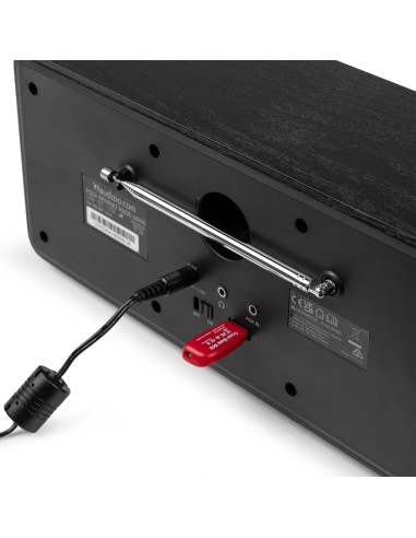 FOZA RADIO WIFI INTERNET ESTÉREO CON DAB + NEGRO