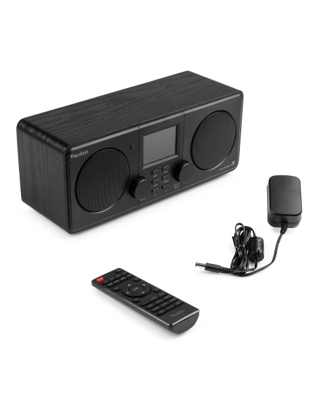 FOZA RADIO WIFI INTERNET ESTÉREO CON DAB + NEGRO