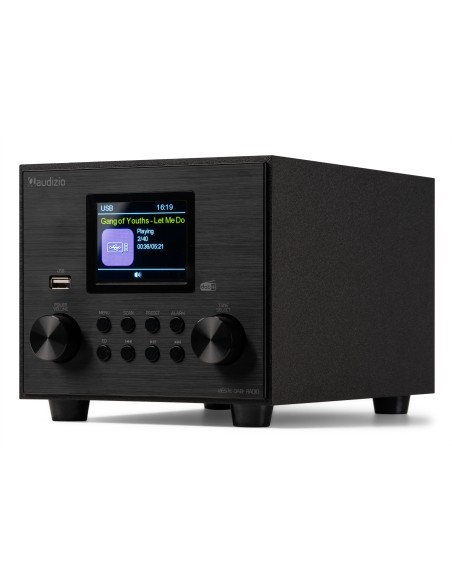 VIESTE RADIO DAB+ CON SUBWOOFER NEGRO