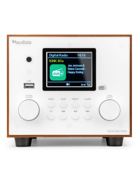 VIESTE RADIO DAB+ CON SUBWOOFER BLANCO