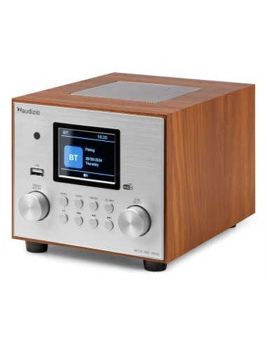 VIESTE RADIO DAB+ CON SUBWOOFER PLATA