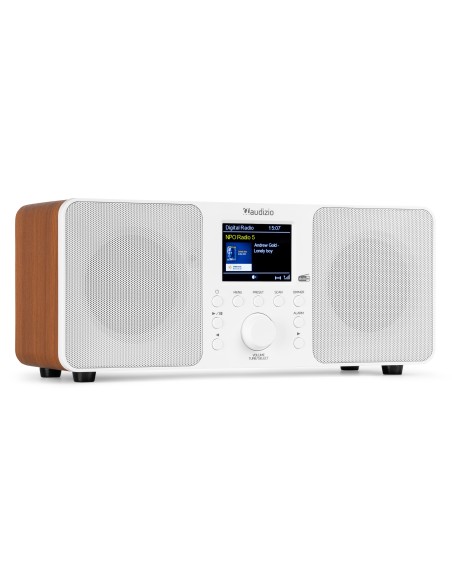 RADIO ESTÉREO GENUA DAB+ BLANCO