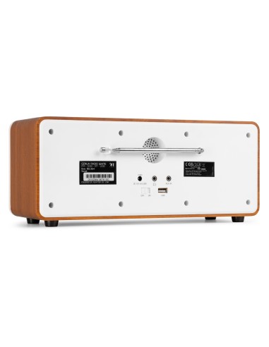 RADIO ESTÉREO GENUA DAB+ BLANCO