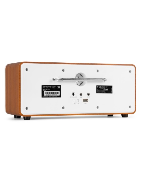 RADIO ESTÉREO GENUA DAB+ BLANCO
