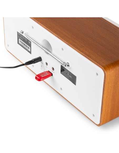 RADIO ESTÉREO GENUA DAB+ BLANCO