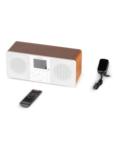 RADIO ESTÉREO GENUA DAB+ BLANCO