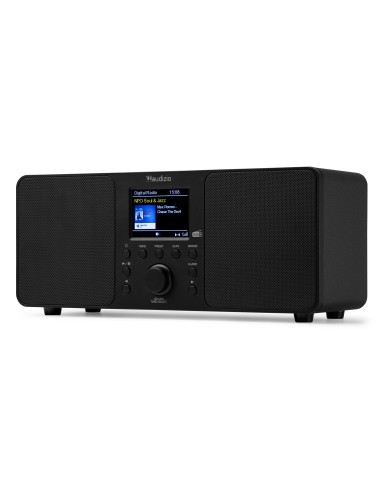 RADIO ESTÉREO GENUA DAB+ NEGRO