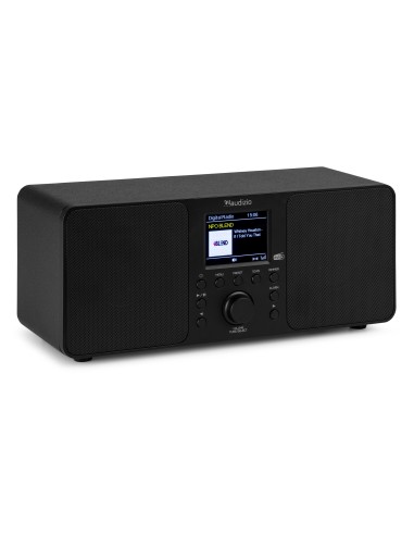 RADIO ESTÉREO GENUA DAB+ NEGRO