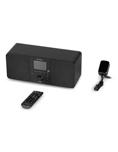 RADIO ESTÉREO GENUA DAB+ NEGRO