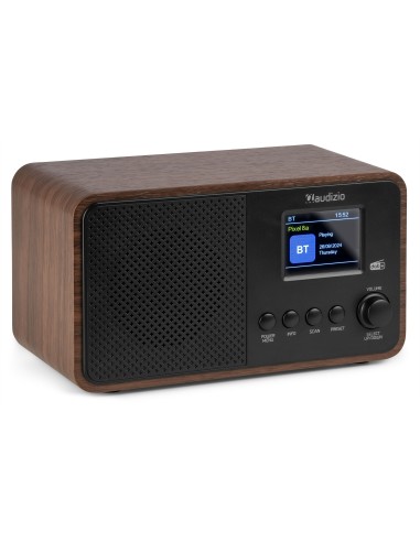 AVIO DAB+ RADIO MADERA