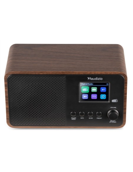 AVIO DAB+ RADIO MADERA