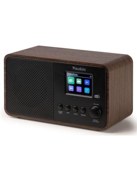 AVIO DAB+ RADIO MADERA