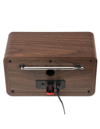 AVIO DAB+ RADIO MADERA