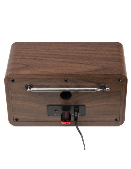 AVIO DAB+ RADIO MADERA