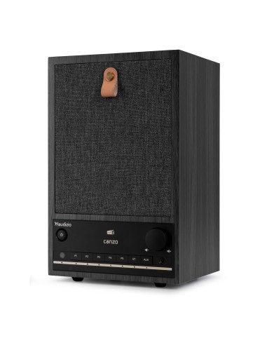 RADIO POR INTERNET CANZO CON SINTONIZADOR DAB+/FM GRIS OSCURO