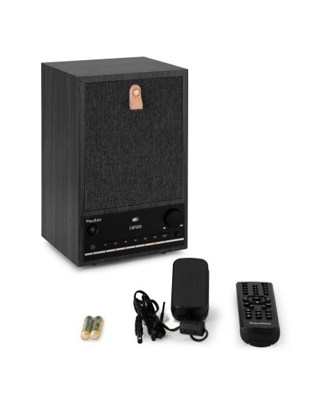 RADIO POR INTERNET CANZO CON SINTONIZADOR DAB+/FM GRIS OSCURO