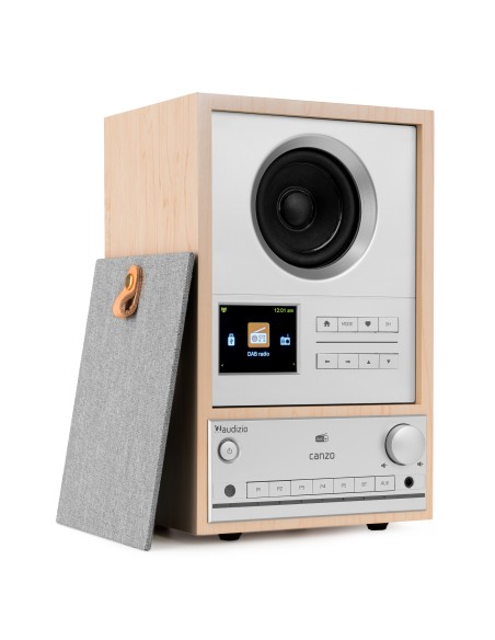 RADIO POR INTERNET CANZO CON SINTONIZADOR DAB+/FM LIGHT WOOD