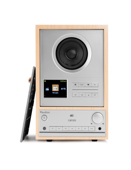 RADIO POR INTERNET CANZO CON SINTONIZADOR DAB+/FM LIGHT WOOD