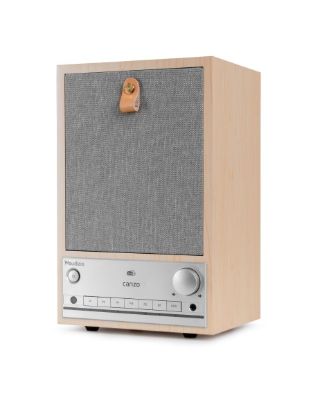 RADIO POR INTERNET CANZO CON SINTONIZADOR DAB+/FM LIGHT WOOD