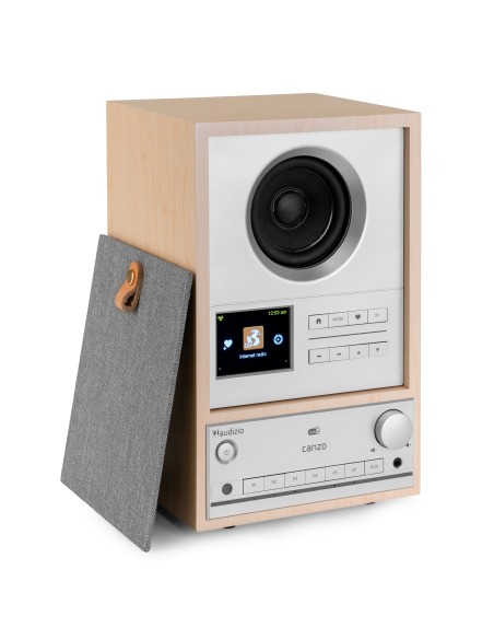 RADIO POR INTERNET CANZO CON SINTONIZADOR DAB+/FM LIGHT WOOD