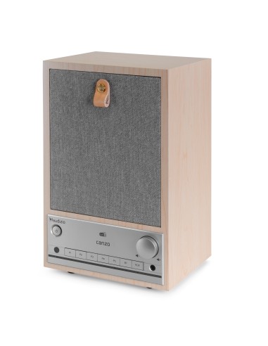 RADIO POR INTERNET CANZO CON SINTONIZADOR DAB+/FM LIGHT WOOD
