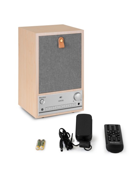 RADIO POR INTERNET CANZO CON SINTONIZADOR DAB+/FM LIGHT WOOD