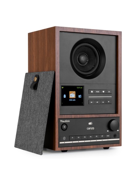 RADIO POR INTERNET CANZO CON SINTONIZADOR DAB+/FM NOGAL