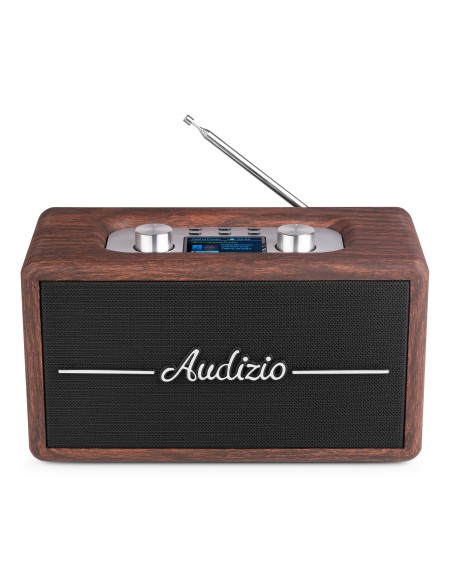 TUNE60 DAB RADIO RETRO MADERA OSCURA