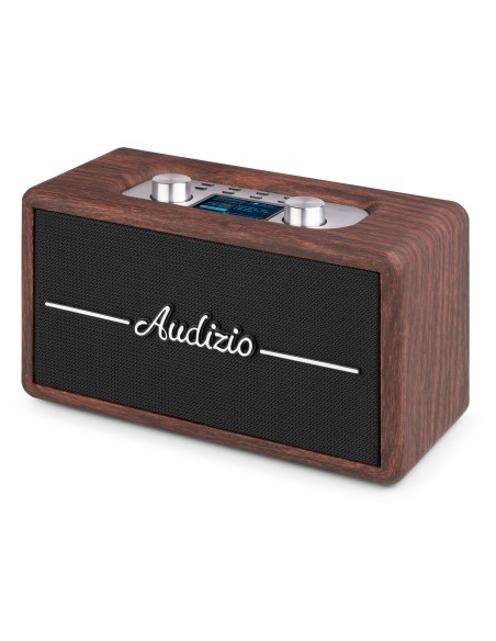 TUNE60 DAB RADIO RETRO MADERA OSCURA