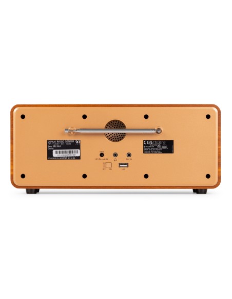 RADIO ESTÉREO GENUA DAB+ COBRE