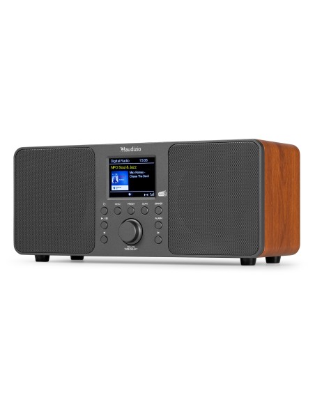 RADIO ESTÉREO GENUA DAB+ GRIS OSCURO