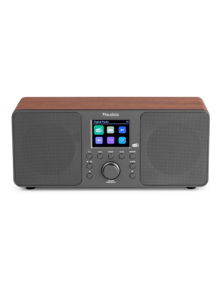 RADIO ESTÉREO GENUA DAB+ GRIS OSCURO